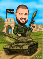 Дигитални карикатури-шарж по снимка - Изображение 3/5