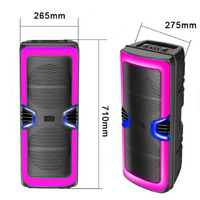 Bluetooth караоке тонколона GY-8847 с Led осветление - Изображение 4/5